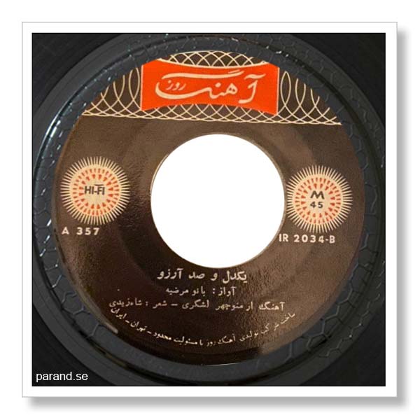مرضیه یک دل و صد آرزو